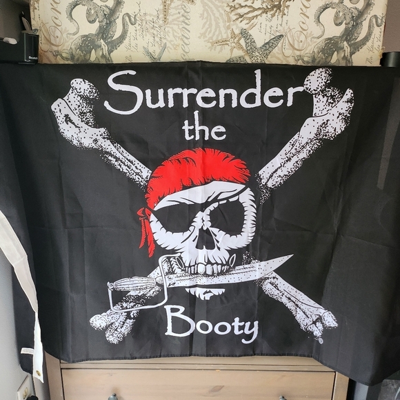 Flippin' Flags Other - Pirate Skull Flag 5ft × 3ft
